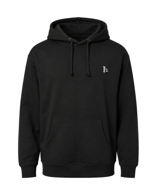 Black JH Embroidered Sweatshirt