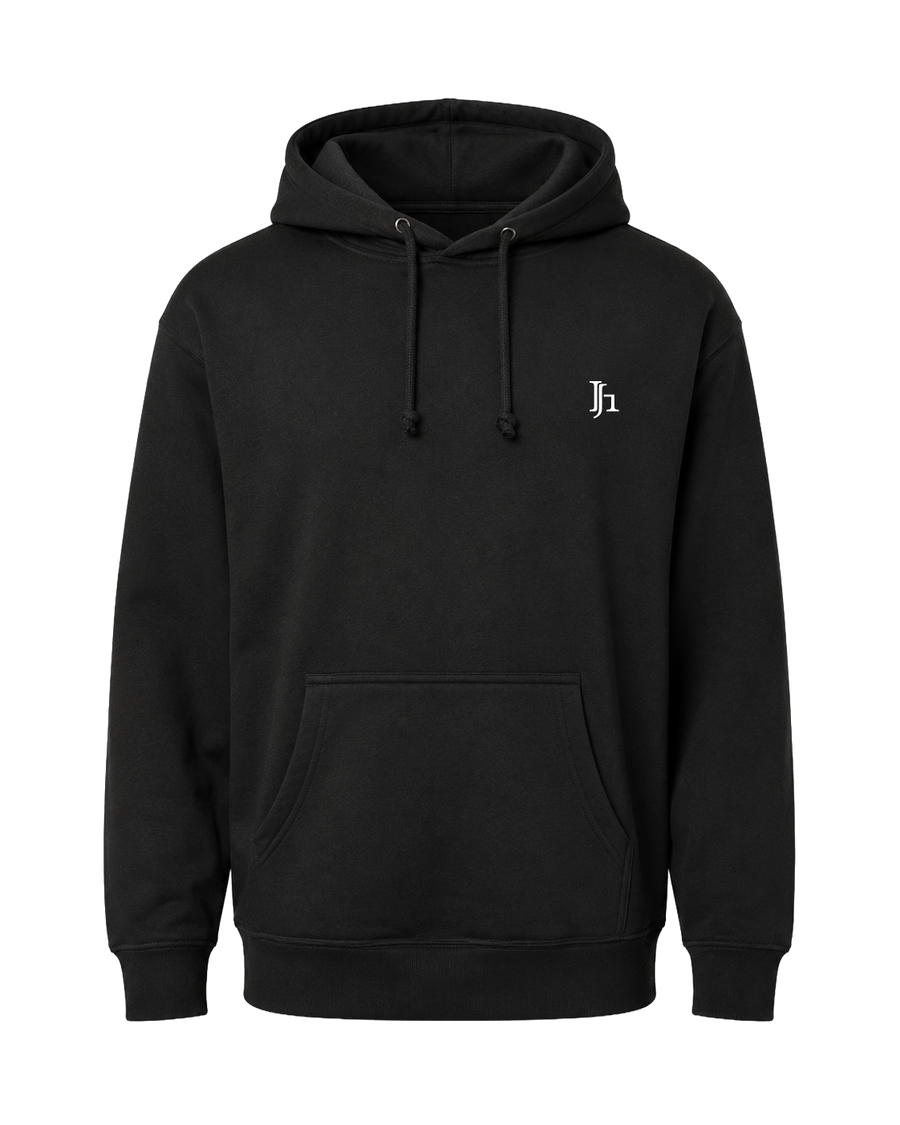 Black JH Embroidered Sweatshirt
