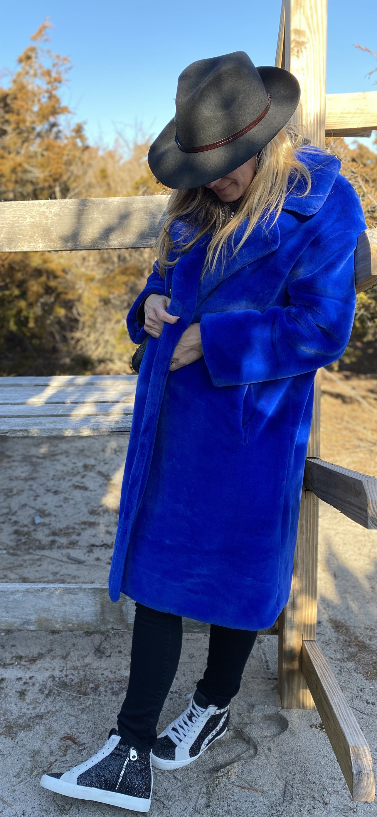 Faux Fur Maxi Coat