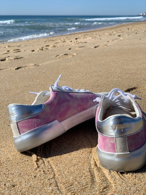 Pink and White Star